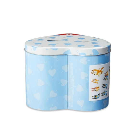 Bluey & Bingo Heart Valentines Tin with 24 cards!! - Picture 3 of 4